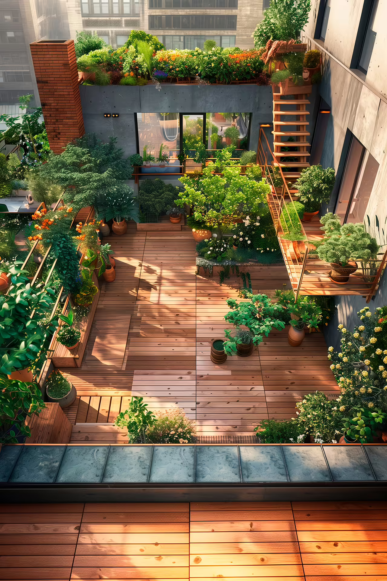 Un espacio verde dentro de El Hervidero
